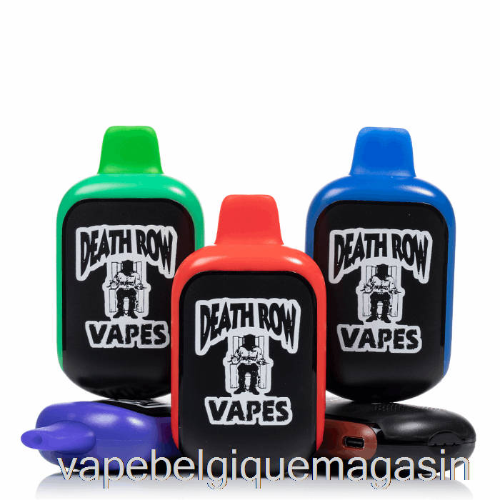 Vape Belgique Death Row Qr5000 Jetable Arc-en-ciel Pop